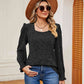 Square Neck Puff Sleeve Top