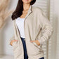 Heimish Full Size Zip-Up Jacket with Pockets