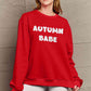 Simply Love Full Size AUTUMN BABE Graphic Sweatshirt