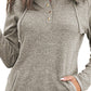 Hooded Long Sleeve Top