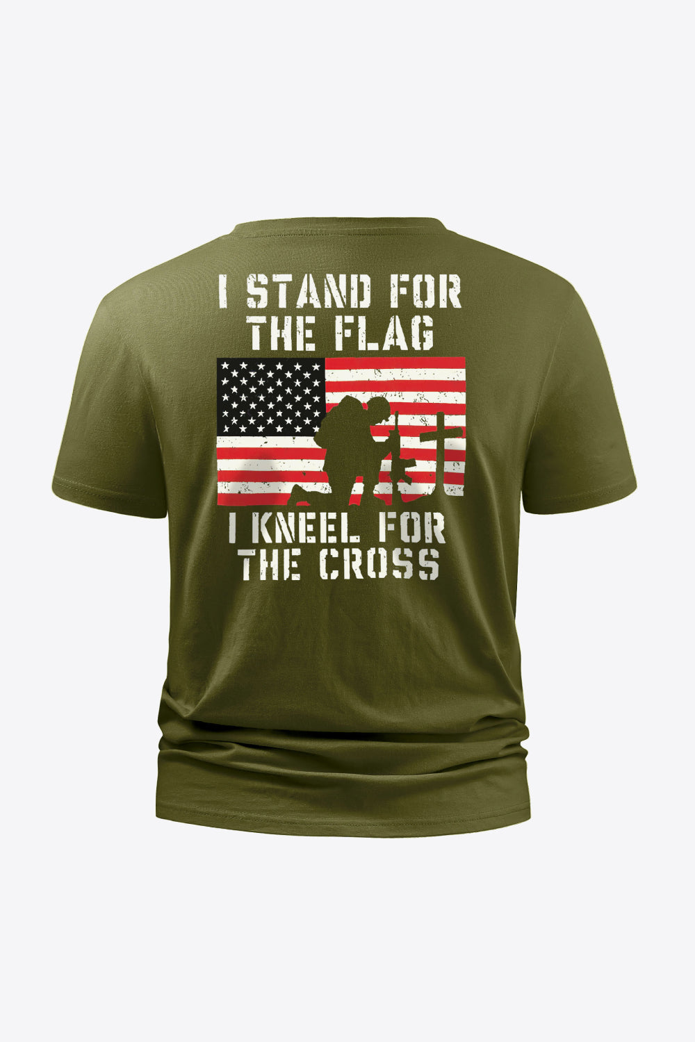 US Flag Graphic Short Sleeve Tee