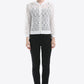 Openwork Zip Up Jacket