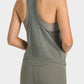 Spliced Mesh Racer Back Tank