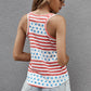 Stars and Stripes Round Neck Tank