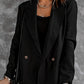 Double-Breasted Blazer with Pockets
