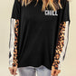 Leopard CHILL Long Sleeve Top