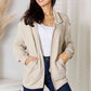 Heimish Full Size Zip-Up Jacket with Pockets