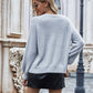 Fuzzy Long Sleeve Button Down Cardigan