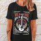 Guitar Graphic Cuffed T-Shirt