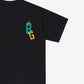 Graphic Round Neck Dropped Shoulder Cotton Tee