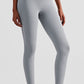 High Waist Seamless Ankle-Length Yoga Leggings