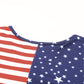 Stars and Stripes V-Neck Tee