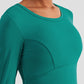 Cross The Finish Line Cropped Sports Top