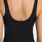 Square Neck Sports Tank Dress with Full Coverage Bottoms