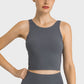 Feel Like Skin Highly Stretchy Cropped Sports Tank