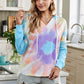 Tie-Dye Dropped Shoulder Hoodie