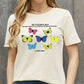 Simply Love Full Size Butterfly Graphic Cotton Tee