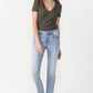 Lovervet Full Size Andrea Midrise Crop Straight Jeans