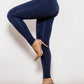 Full Size Zip Detail High Waist Leggings