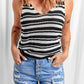 Striped Deep V Tank