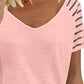V-Neck Raglan Sleeve Tee