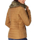Faux Fur Trim Puffer Jacket