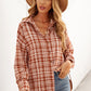 Plaid Button Relaxed Fit Shirt