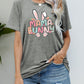 MAMA BUNNY Easter Graphic Short Sleeve Tee