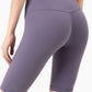 Breathable High-Rise Wide Waistband Biker Shorts