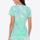 Tie-Dye T-Shirt and Shorts Lounge Set