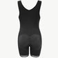 Full Size Zipper Detail Lace Trim Shapewear
