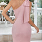 Ruched Shoulder Detail Dress