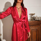 Belted Long Sleeve Robe