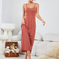 Scoop Neck Spaghetti Strap Night Dress