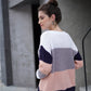 Striped Crewneck Long Sleeve Pullover Sweater