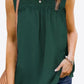 Smocked Tie Back Frill Trim Tank