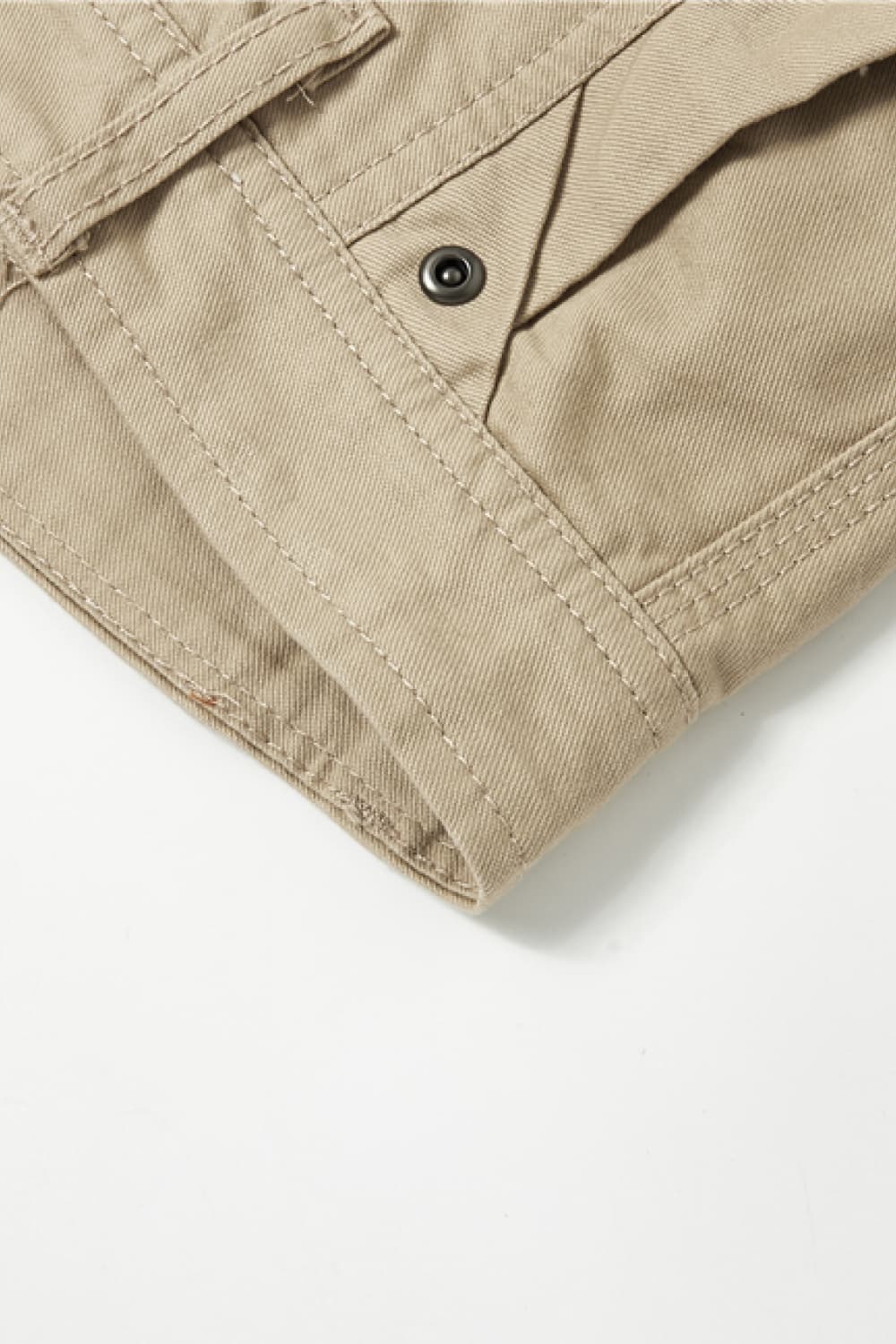 Belted Shorts with Pockets