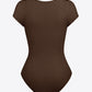 Scoop Neck Short Sleeve Bodysuit