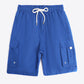 Drawstring Waist Cargo Shorts