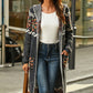 Bohemian Slit Hooded Duster Cardigan