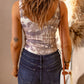 Tie-Dye Sleeveless Bodysuit