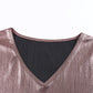 V-Neck Half Sleeve T-Shirt