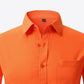Button-Up Long Sleeve Pocket Collared Shirt