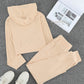 Zip-Up Ribbed Hoodie and Joggers Lounge Set