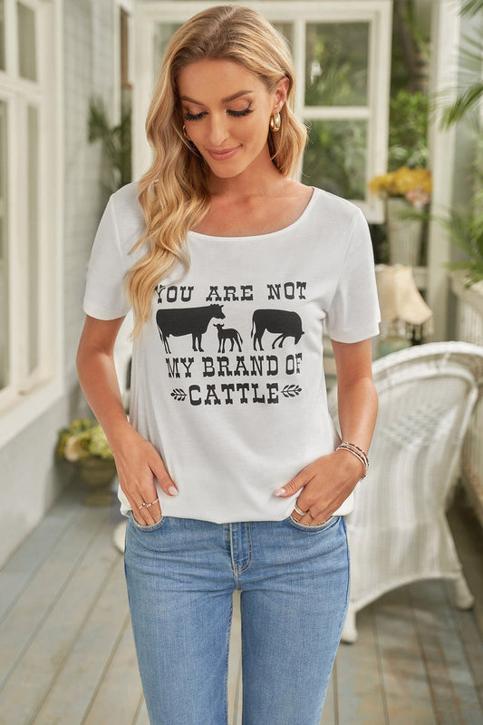 Graphic Round Neck T-Shirt