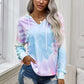 Tie-Dye Dropped Shoulder Hoodie