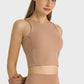 Feel Like Skin Highly Stretchy Cropped Sports Tank