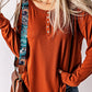 Long Sleeve Henley Top