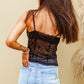 V-Neck Lace Cami