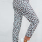 Leopard Print Elastic Waist Jogger Pants